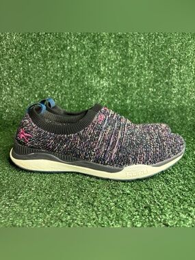 Kuru Stride Womens Size 8 Fruity Pebbles Athletic Walking Slip On Shoes Sneakers